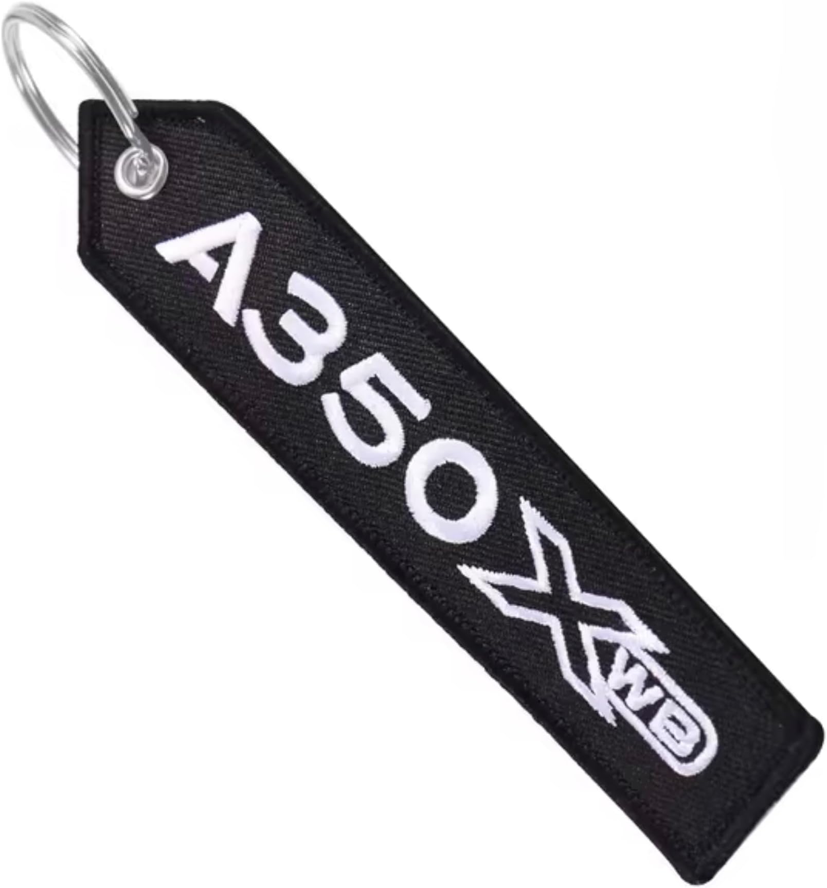 Airbus A350XWB Family A350 XWB Extra Wide Body Aerospace European Aircraft Design Manufacturer Air Airplane Airline Flight Keychain Key Tag Chain Fob Ring