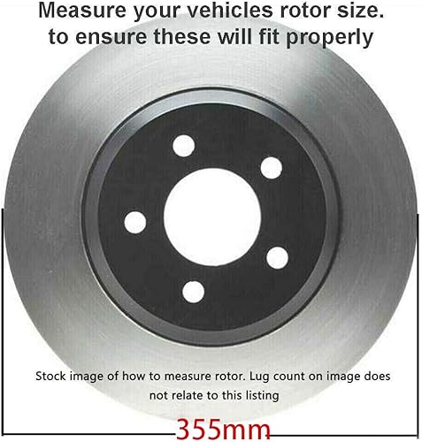 Miniatura 3 de Detroit Axle - Kit de freno delantero para Chevrolet Camaro SS 2009 Pontiac G8 GXP Rotores de freno de disco perforados y ranurados Reemplazo de