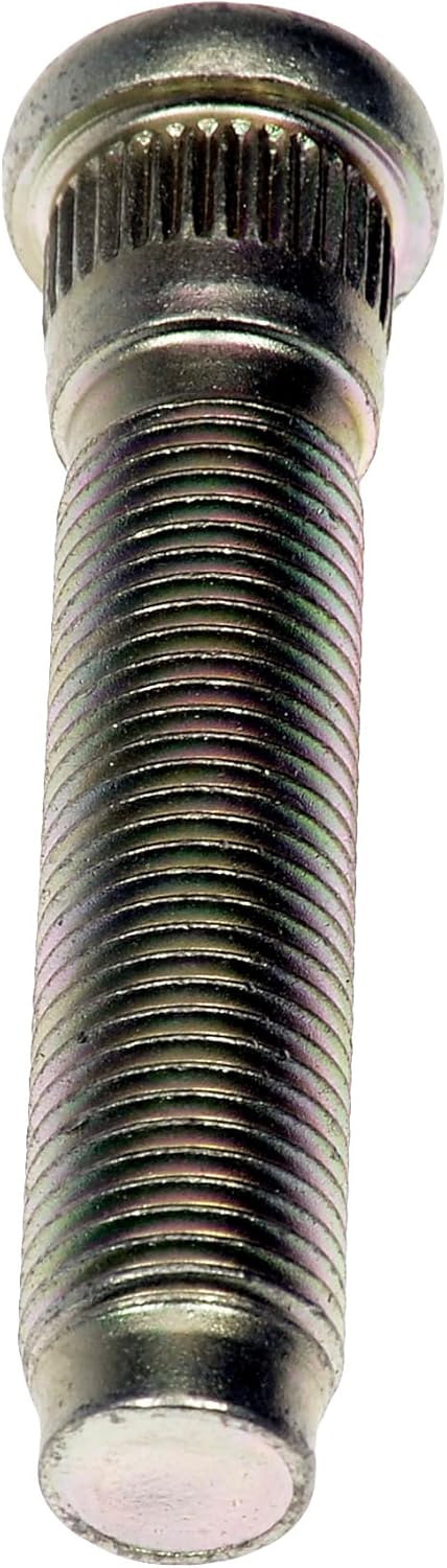 Dorman 610-619 Front M14-1.50 Serrated Wheel Stud - 15.85 mm Knurl, 76 mm Length Compatible with Select Ford Models, Pack of 10
