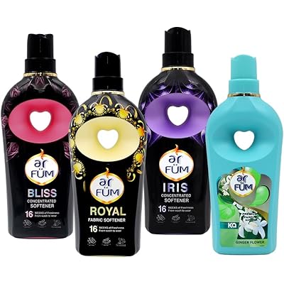 ar FÜM 柔軟剤 液体 アフューム 4種セット ブリス ロイヤル アイリス ジンジャーフラワー