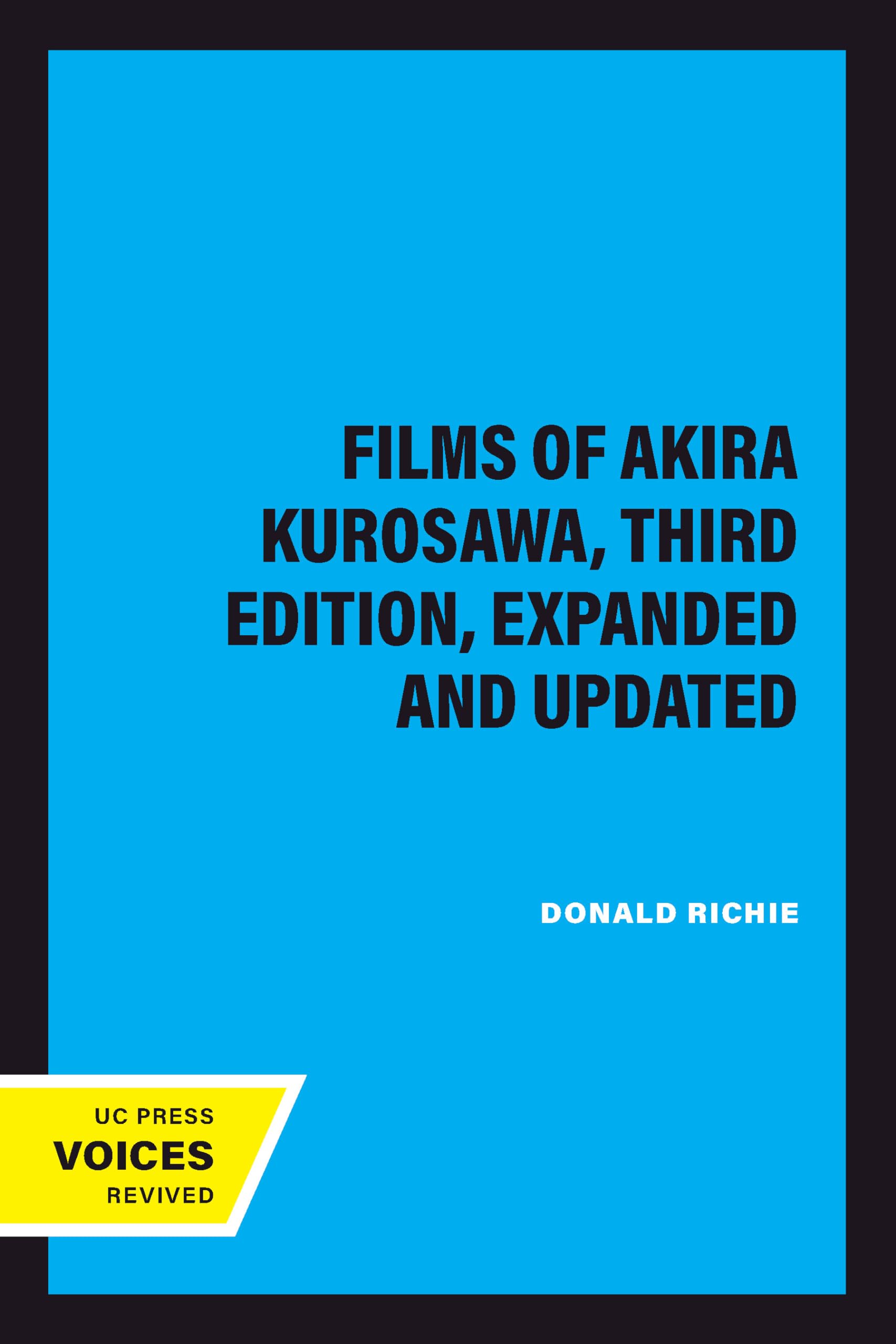 The Films of Akira Kurosawa livre cinéma de collection édition luxe