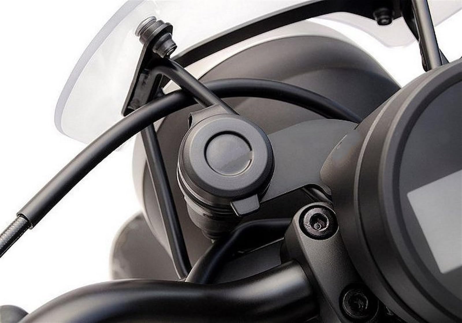 GPS-Navigationshalterung Motorradlenker Motorrad Dual Für USB Für Ladegerät Adapter Telefon Für Ladegerät Doppel Für USB Port Für Rebel CMX300 CMX500