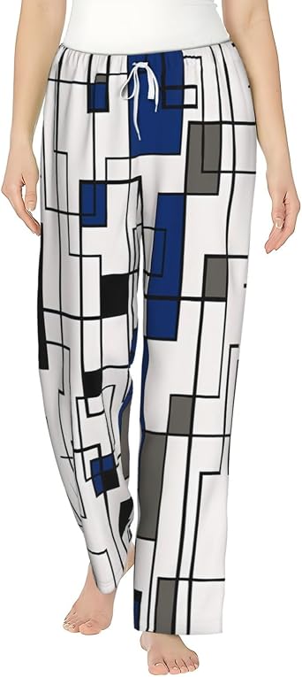 Neon Pineapples Womens Pajama Bottoms Casual Sleep & Lounge Pants With Pockets