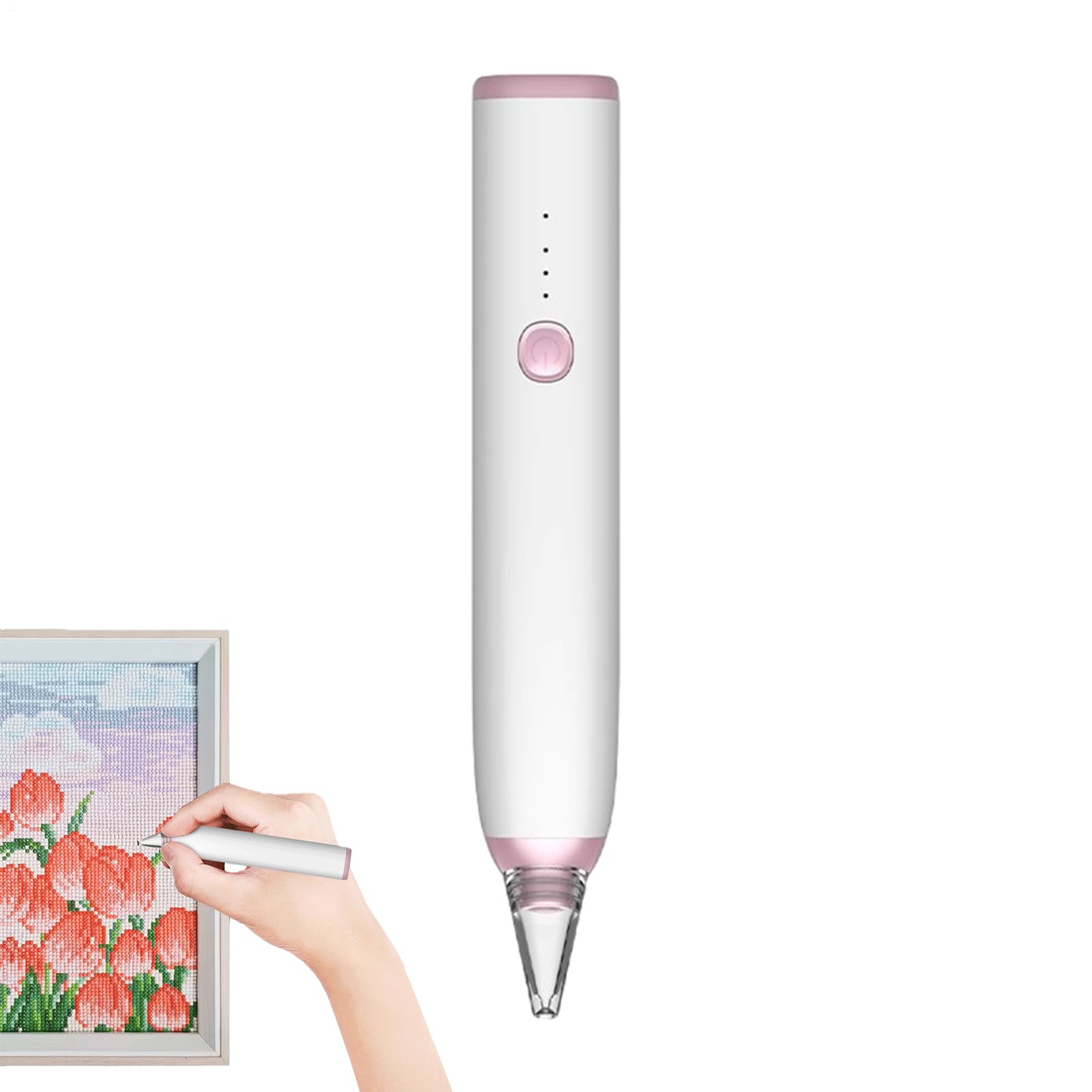 Bolígrafo eléctrico para pintura con diamantes ideal para tardes de manualidades