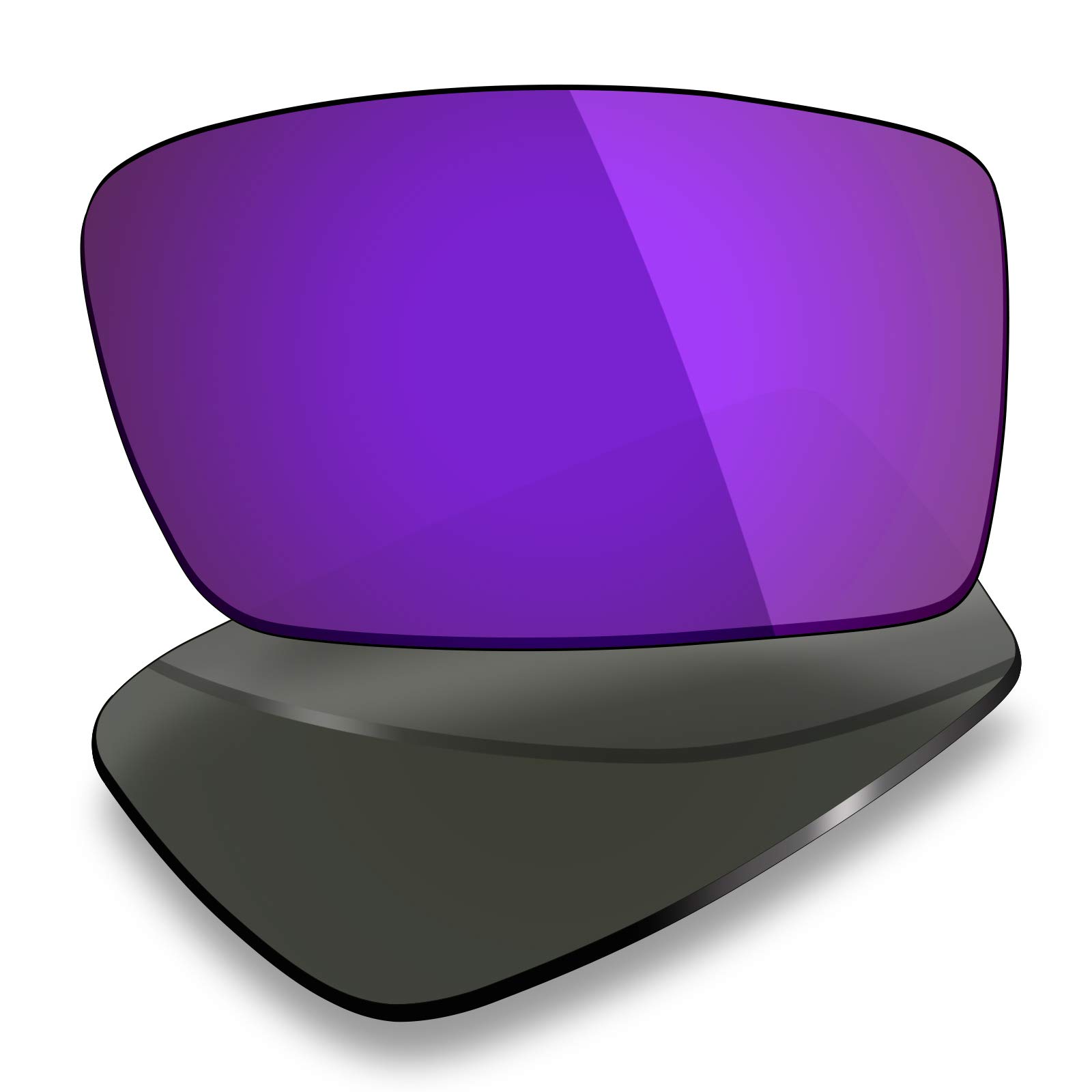 Mryok Men's Polarized - Plasma Purple Polarized Replacet Lenses For Oakley Gascan - Plasma Purple