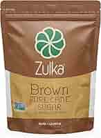 ●BROWN SUGA Zulka Brown Pure Cane Sugar, 1 LB, All Natural, Unrefined