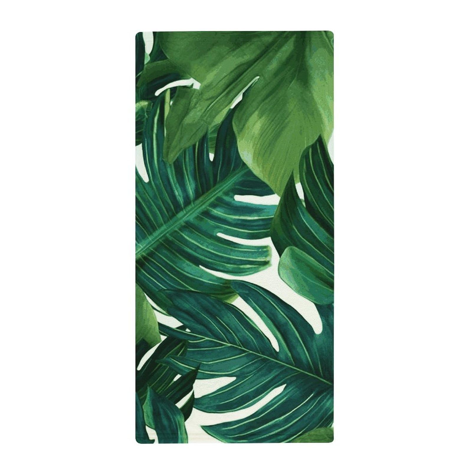 JTREHY Banana Leaves Towel Soft Lightweight Microfiber Towel Highly Absorbent Quick Drying Towels Male and Female Premium Quality Perfect for Daily Use