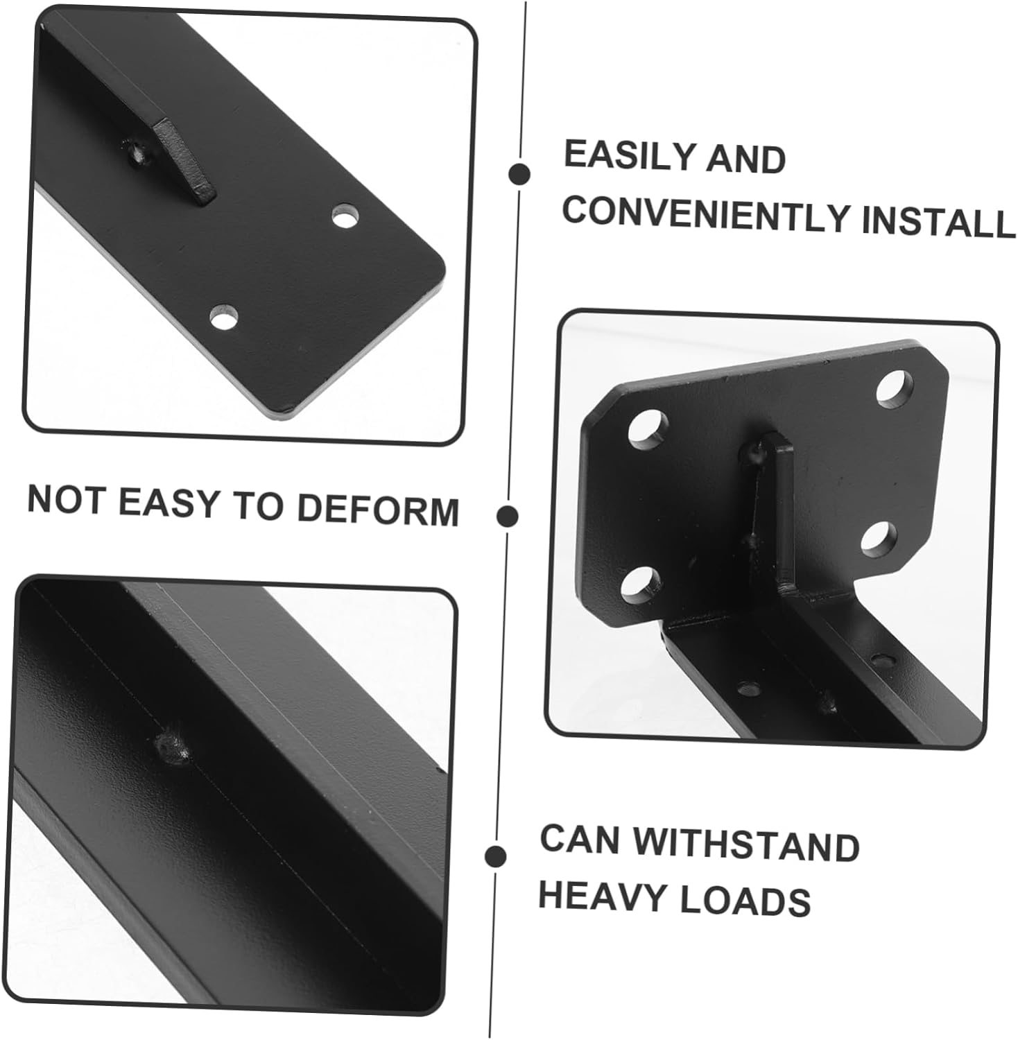 PRETYZOOM 1pcs Decorative Shelf Brackets Floating Shelf Bracket Easy Install Wall Mount Support