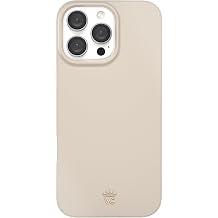 VELVET CAVIAR for iPhone 16 Pro Max Case - Compatible with MagSafe - 10ft Drop Protection Sand Stone, Neutral Beige