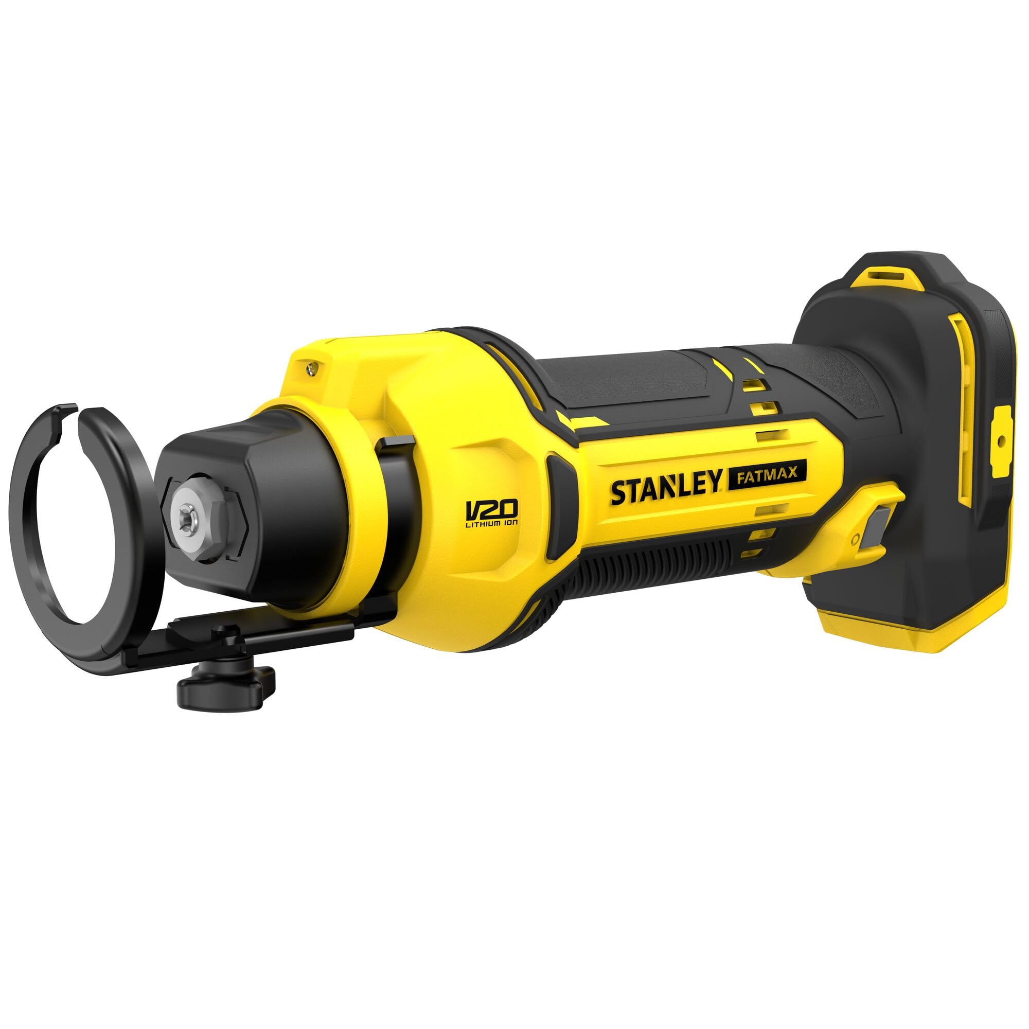 Fraiseuse pour plaques de plâtre - STANLEY - SFMCE200B-XJ - 18V - 26000 trs/min - LED, Forets inclus