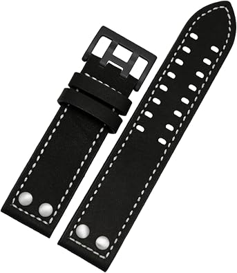 Genuine Leather Watchband For HAMILTON H760250 H77616533 Wristband Brand Watch Straps 20mm 22mm With Button Clasp