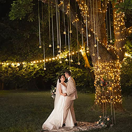 Jmexsuss 200 Led Solar Rope Lights,66Ft 8 Modes Solar Rope Lights Outdoor Waterproof Led Solar Powered Rope Tube For Fence,Gazebo,Yard,Walkway,Path(Warm White) #TOP7