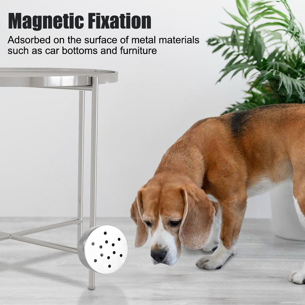 Dog Skent Arbeitsdosen, 1 Stuck Edelstahl Hundeduft-Trainingsbox, ø 7/8cm, Hundenasen-Arbeitsbehälter mit Belüftungslöchern für die Geruchserkennung, Verfolgung, Suche, Identifizierung