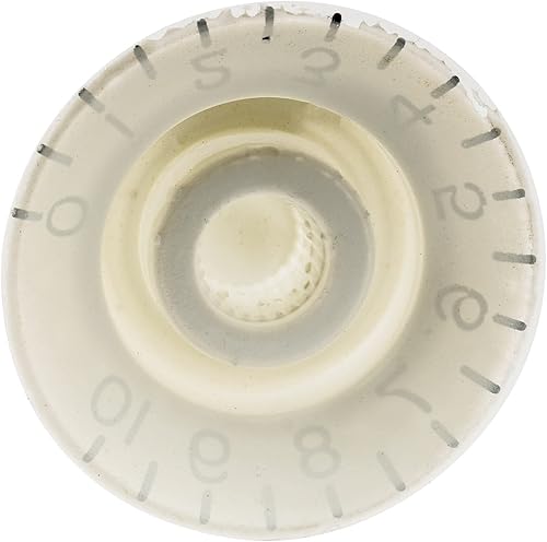 Miniatura 36 de Musiclily Pro Imperial Pulgadas Tamaño Top Hat Bell Reflector 2 Volumen 2 Tonos Perillas Set para USA Les Paul SG Guitarra Eléctrica Ámbar