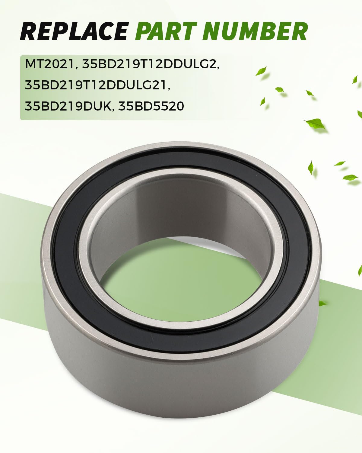 35x55x20mm A/C Compressor Clutch Bearing, Replace MT2021/ 35BD219T12DDULG2/ 35BD219T12DDULG21/ 35BD219DUK/ 35BD5520