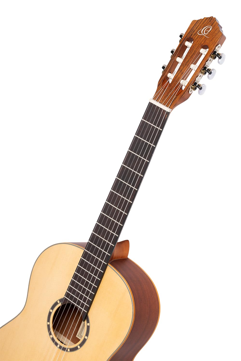 Ortega Guitars Konzert Gitarre Linkshänder – 4/4 – Family Series – Inklusive Gig Bag – Fichte, Mahagoni, Natur (R121L) | Nylonsaitengitarre, Fichtendecke & Mahagoni-Korpus Satin-Finish, inkl. Pro-Gigbag, R121L