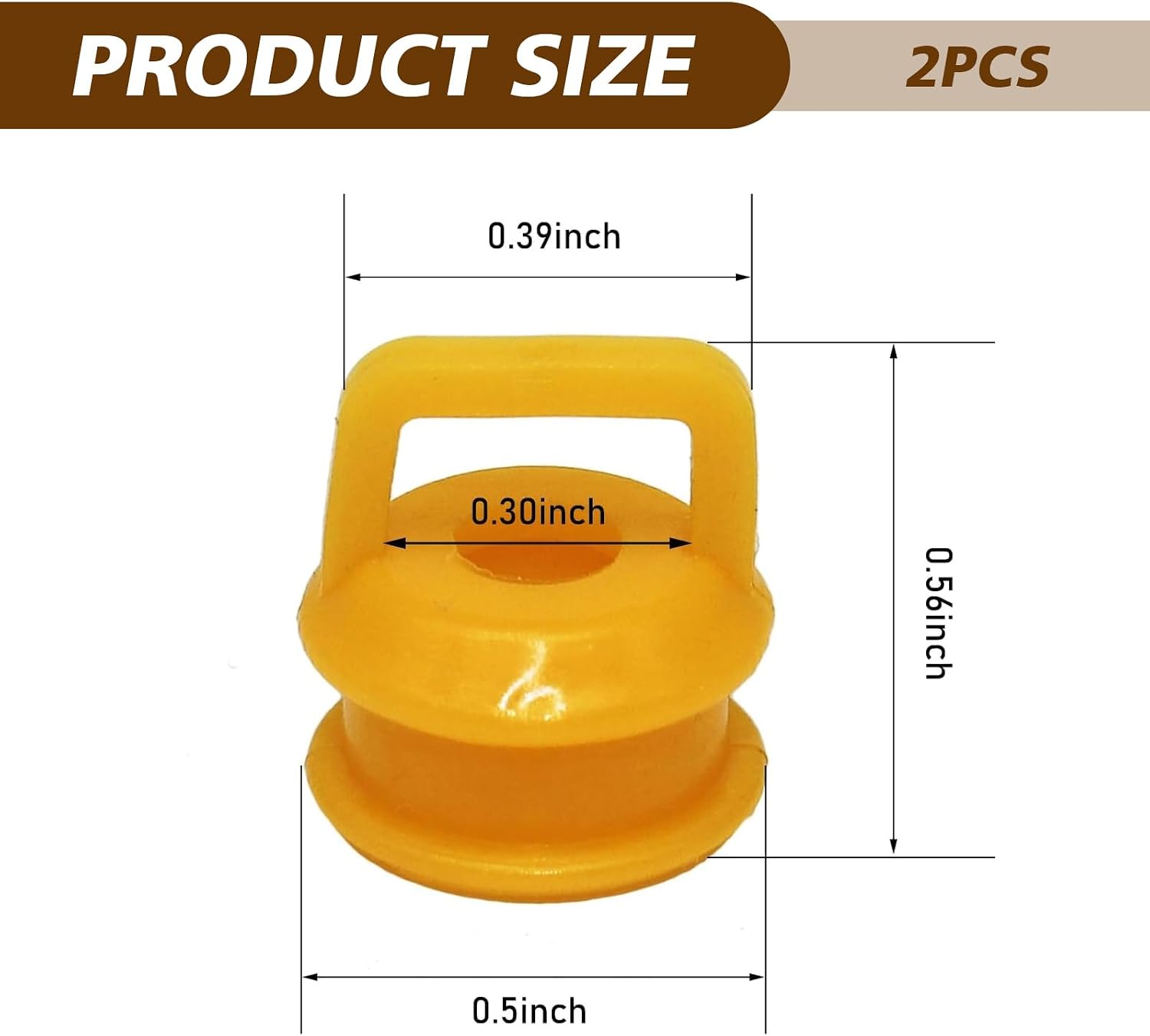 Transmission Shifter Linkage Cable Bushing Repair Kit, Wear-resistant & Heat-resistant Shift Lever Bushing, Compatible with Chevy Buick Cadillac GMC 14104 15276979 15823112 19152621 (Orange)