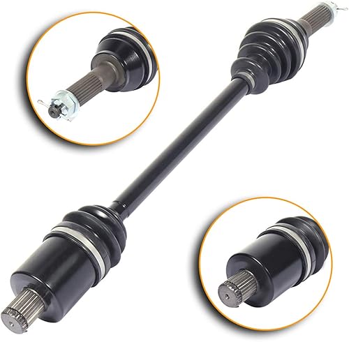 Vista 254 de SCITOO 1333081 1333947 Eje CV trasero izquierdo derecho para 2016-2020 para Polaris General 1000 2017-2020 para Polaris General 4 1000 2015-2018