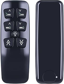 New Adjustable Bed Replacement Remote Control Compatible with Leggett and Platt 100 Series II or New Gen T-120 Adjustable Bed Base New Black Version