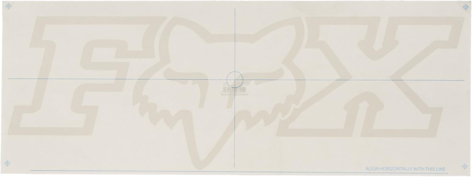 Fox Racing Mens F-Head-X Thermal DIE Cut Sticker