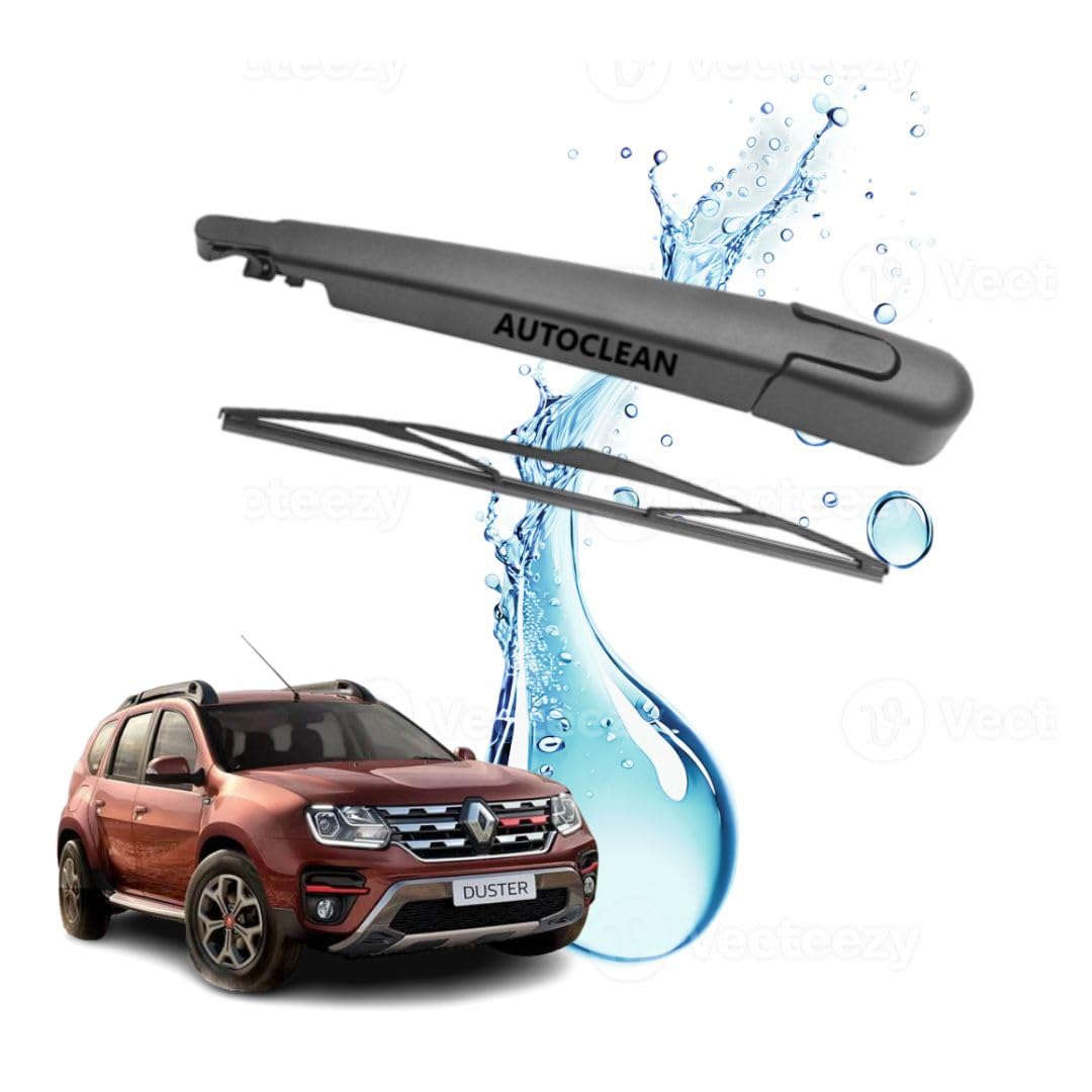 AutoClean Rear Wiper Blade With Arm For Duster (Windshield Washer Tablet Free)-picture-10
