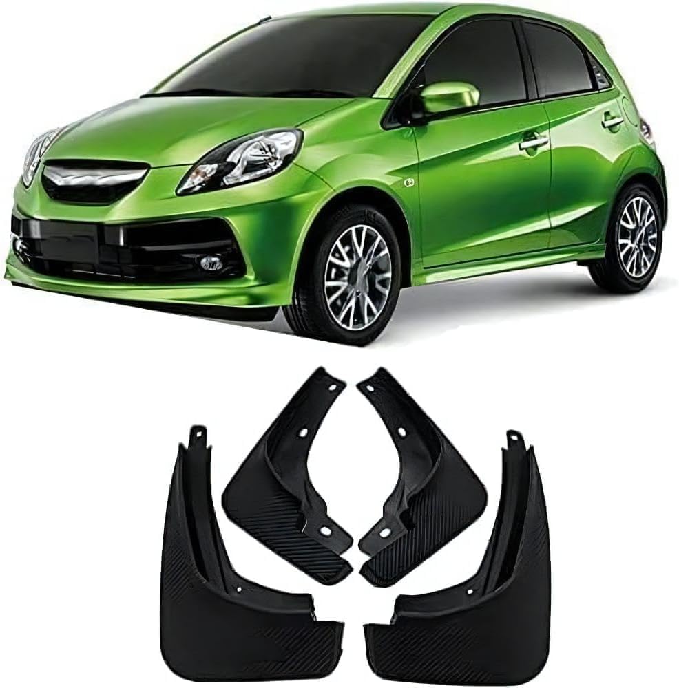 ZanLIn Car mudguard suitable for Brio Satya 2018, Mud Flaps Splash Guards Replacement Decorative Mudguard Wheel Baffle Protection