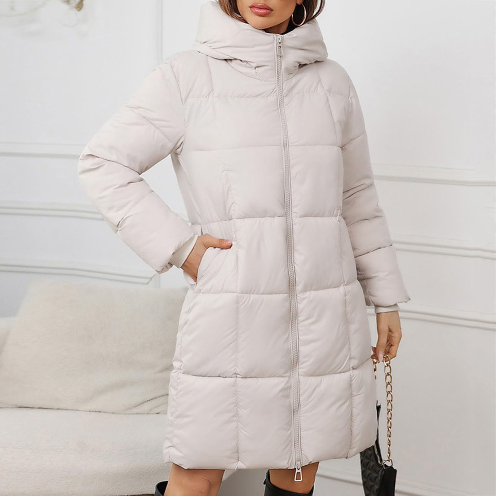 Cocila Enfermera Apuros Suéter sin mangas con capucha para mujer, chaleco, blusa, camisa, abrigo, sudadera Plumas Ligero Chaquetones De Mujer Invierno Abrigo Plumas Entallado Mujer