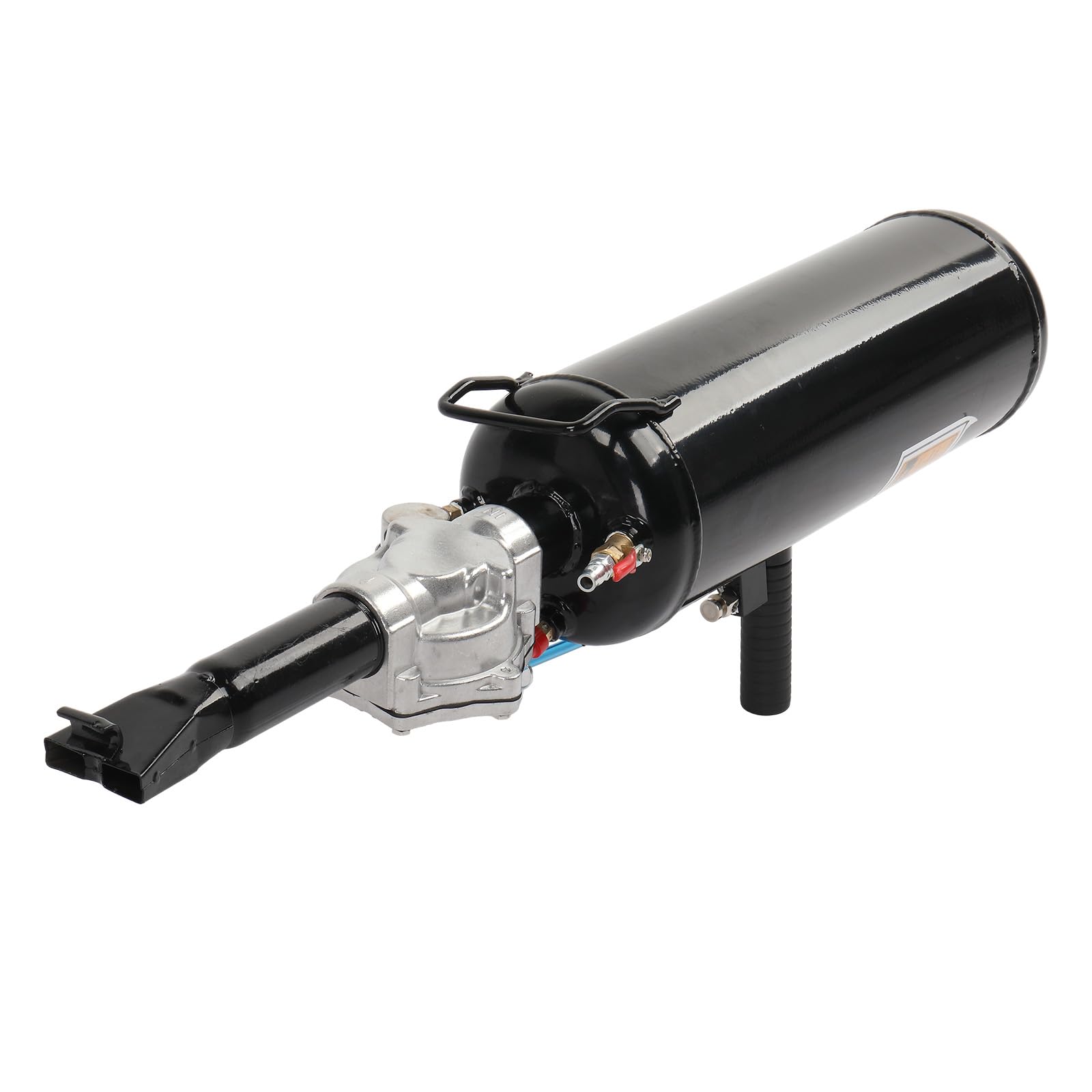 TUFFIOM 2.1 Gallon Air Tire Bead Blaster Seater w/Pressure Gauge & Handle, Wheel Trigger Seating Tool Inflator Tank for Motorcycle ATV Car, 87-116PSI Operating Pressure, Black