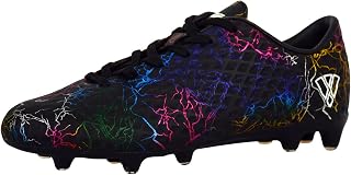 Zodiac Outdoor Firm Ground Kids Soccer Cleats | Athletic Football Shoes for Boys and Girls | Professional Futsal Football Training Soccer Shoes (Toddler/Little Kid/Big Kid)