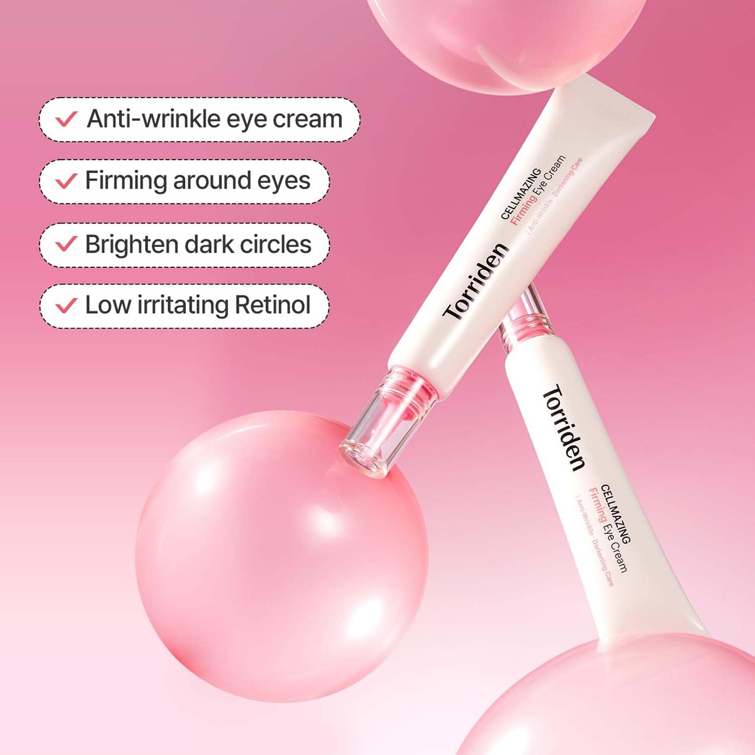 Torriden Cellmazing ujędrniający krem pod oczy, 30 ml