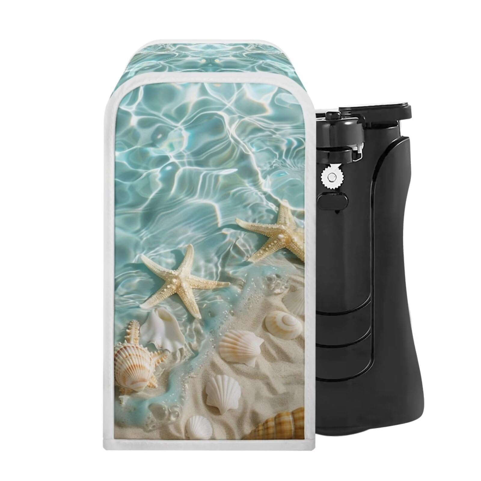 Flashideas Starfish Shell Electric Can Opener Cover Multi-functional Can Protector Dust Cover Bottle Opener Protective Covers Kitchen Appliance Covers Machine Washable