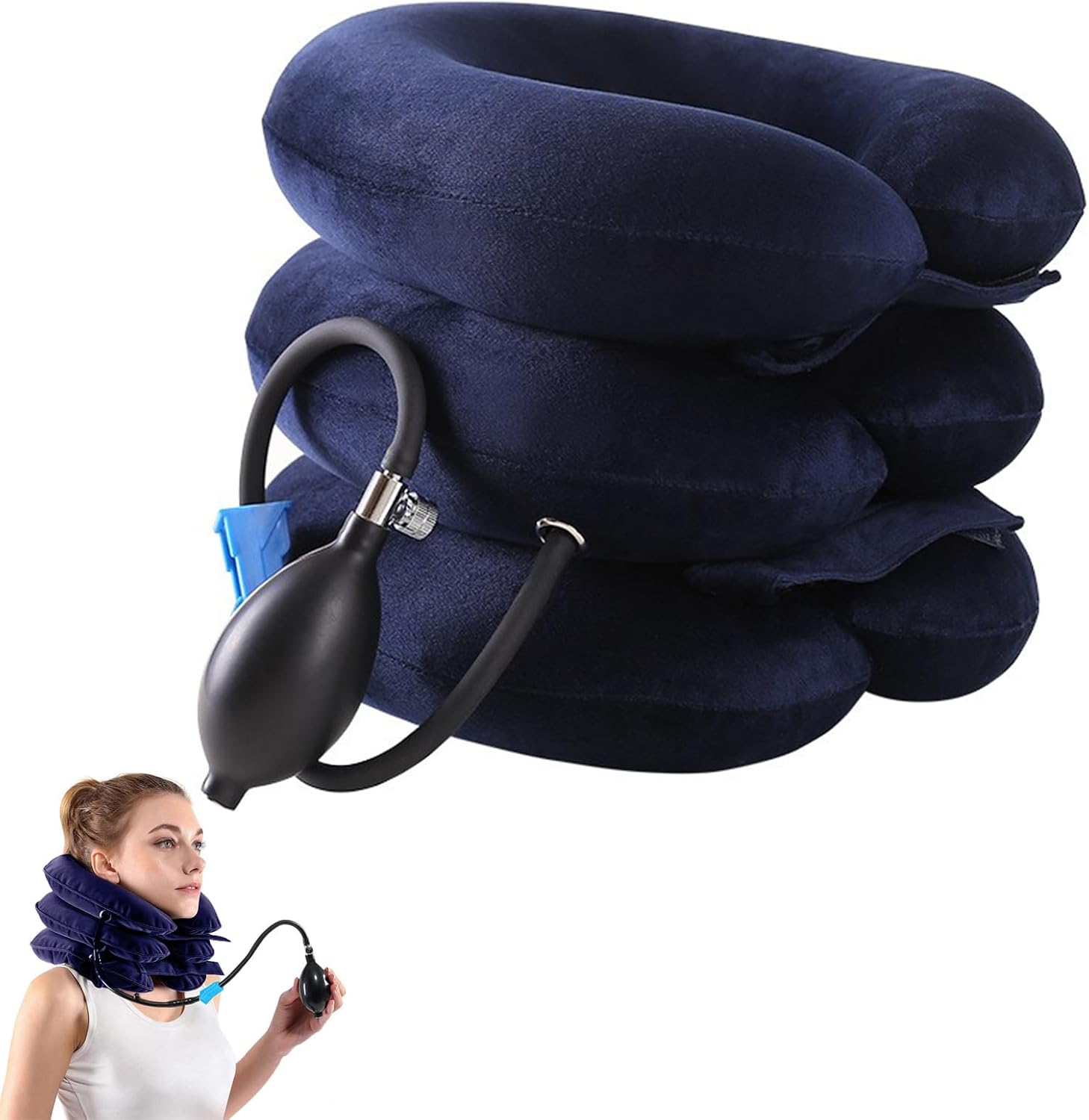 Coussin cervical gonflable réglable Viexpand