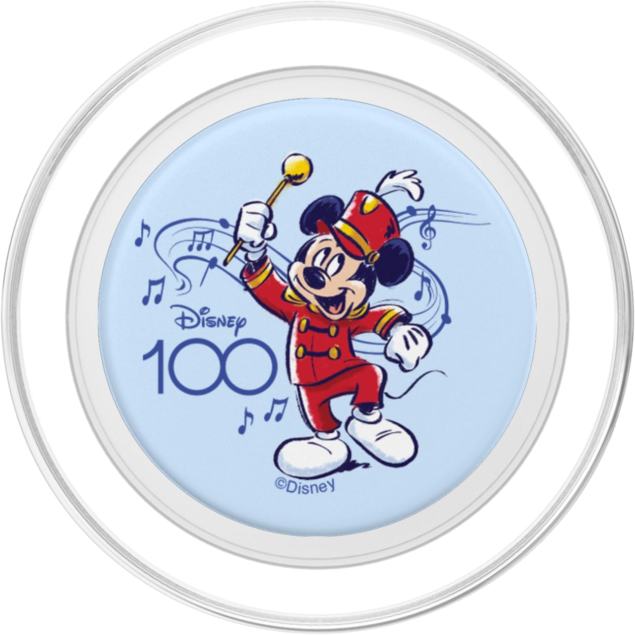 Disney 100 Mickey Mouse Marching Band Leader D100 PopSockets PopGrip for MagSafe