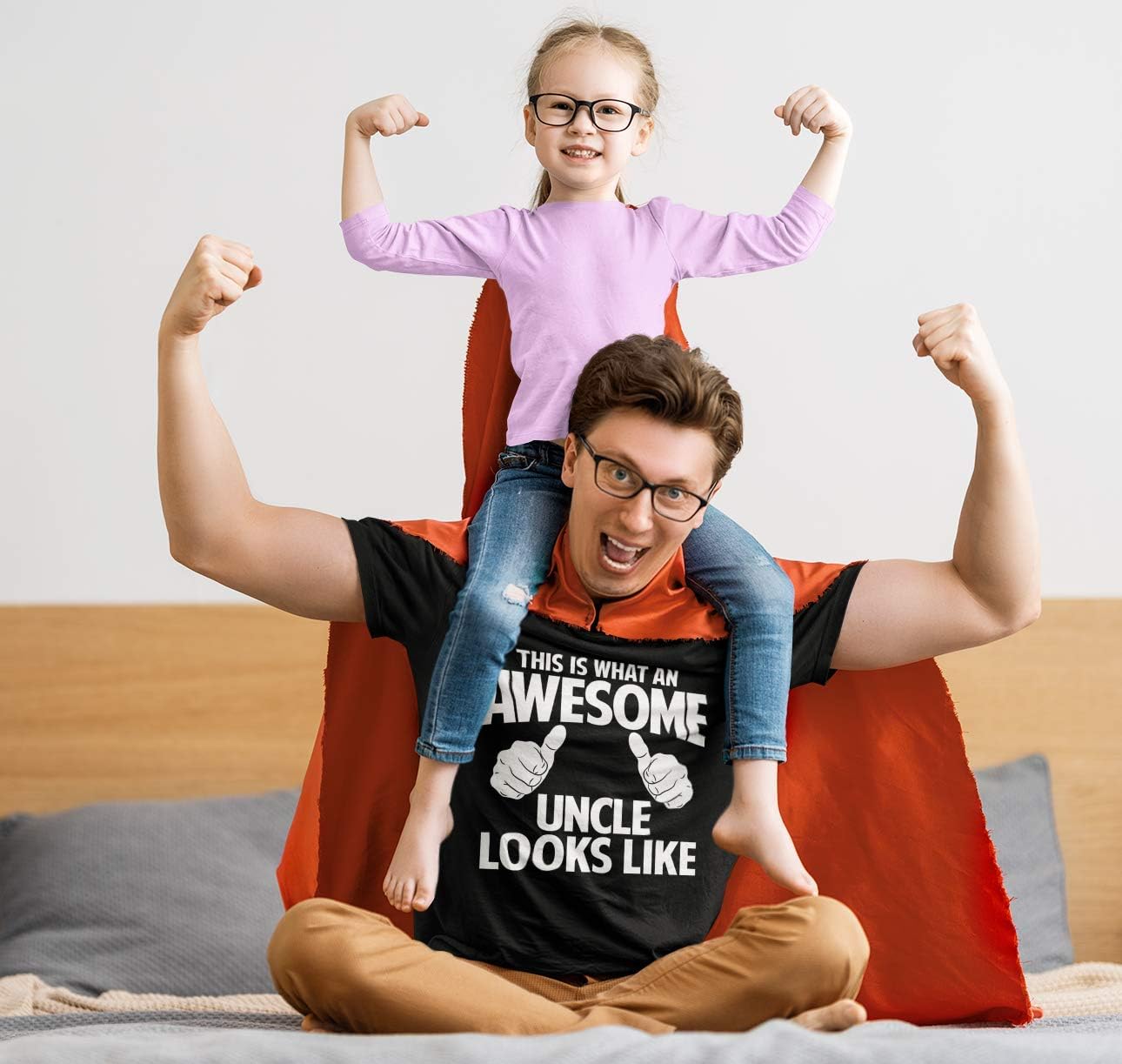This is What an Awesome Uncle Looks Like Shirt – Funny Adult Humor T-Shirt for Men, Best Uncle Gifts for Mens - Image 3