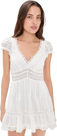 LOVESHACKFANCY Womens Edena Dress