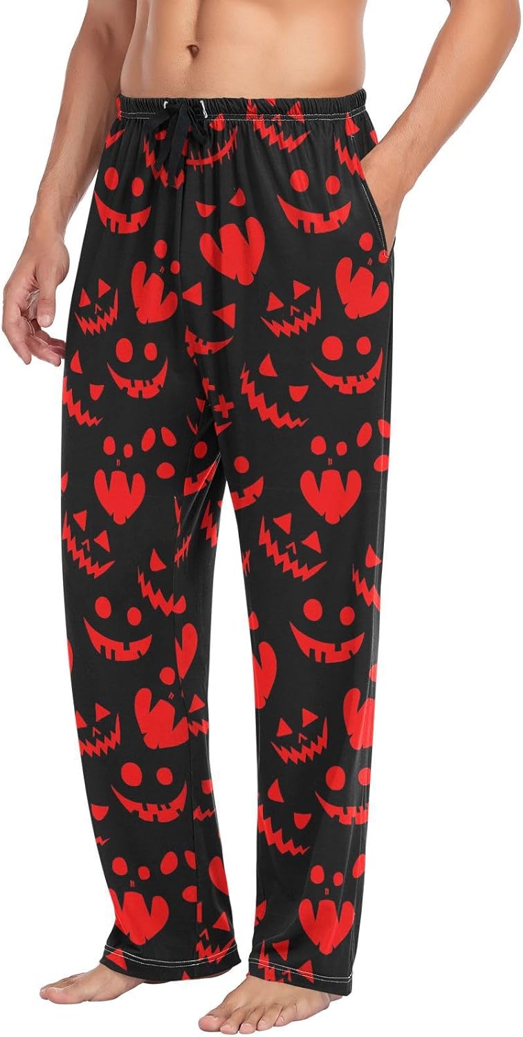 Ollabaky Pajama Pants for Men Separate Bottoms Soft Men's Sleep Lounge Pj Pants with Pockets - Image 4