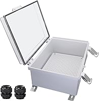 Vista 26 de Caja Eléctrica Impermeable para Exteriores Caja de Conexiones Resistente a la Intemperie IP67 Carcasa de Plástico ABS Caja de Proyecto