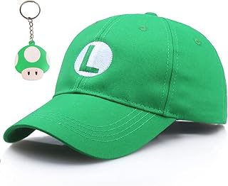 New Version Super Mari Bros Unisex Hat Cap Mari Luig Cosplay Hat