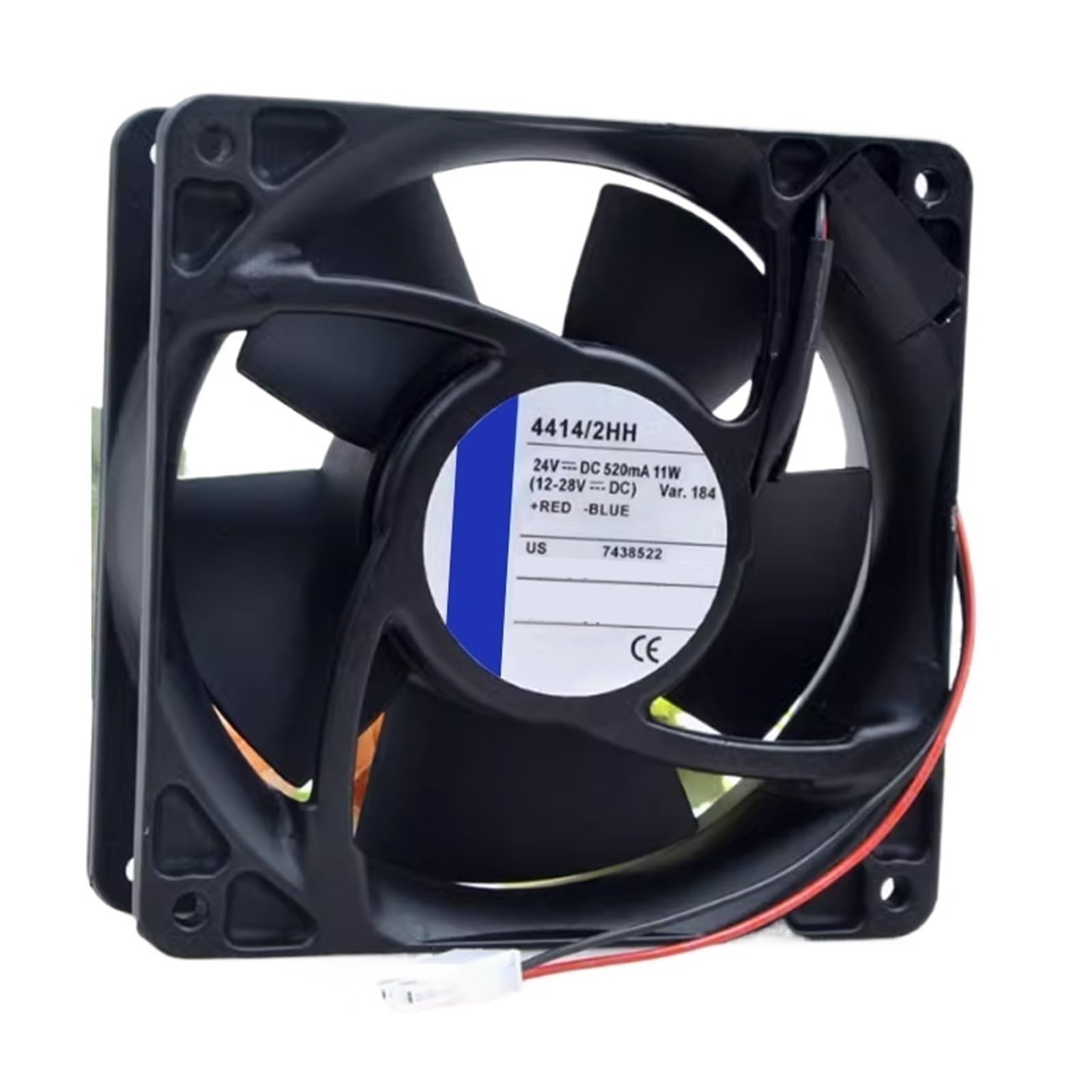 ZBWZXBDJ 120mm 120x120x38mm 4414M/H/HH/HHU/HHR/NHHR/2HH 12038 24v fan(44142HH)
