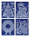 FARBE: Motiv Weiß und Hintergrundfolie transparent