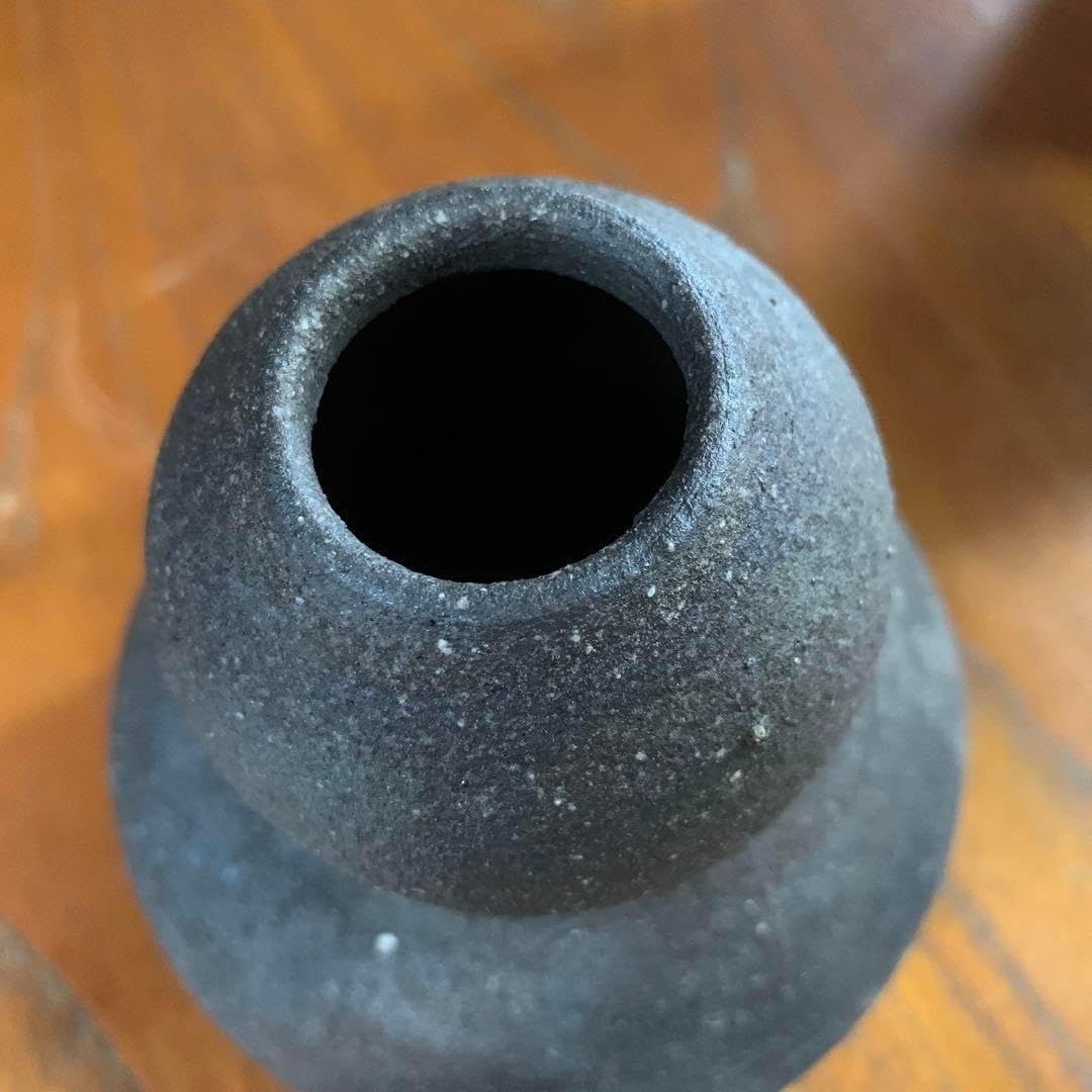 隠崎隆一 備前焼 作家物 陶芸品 花入 花器 ひょうたん