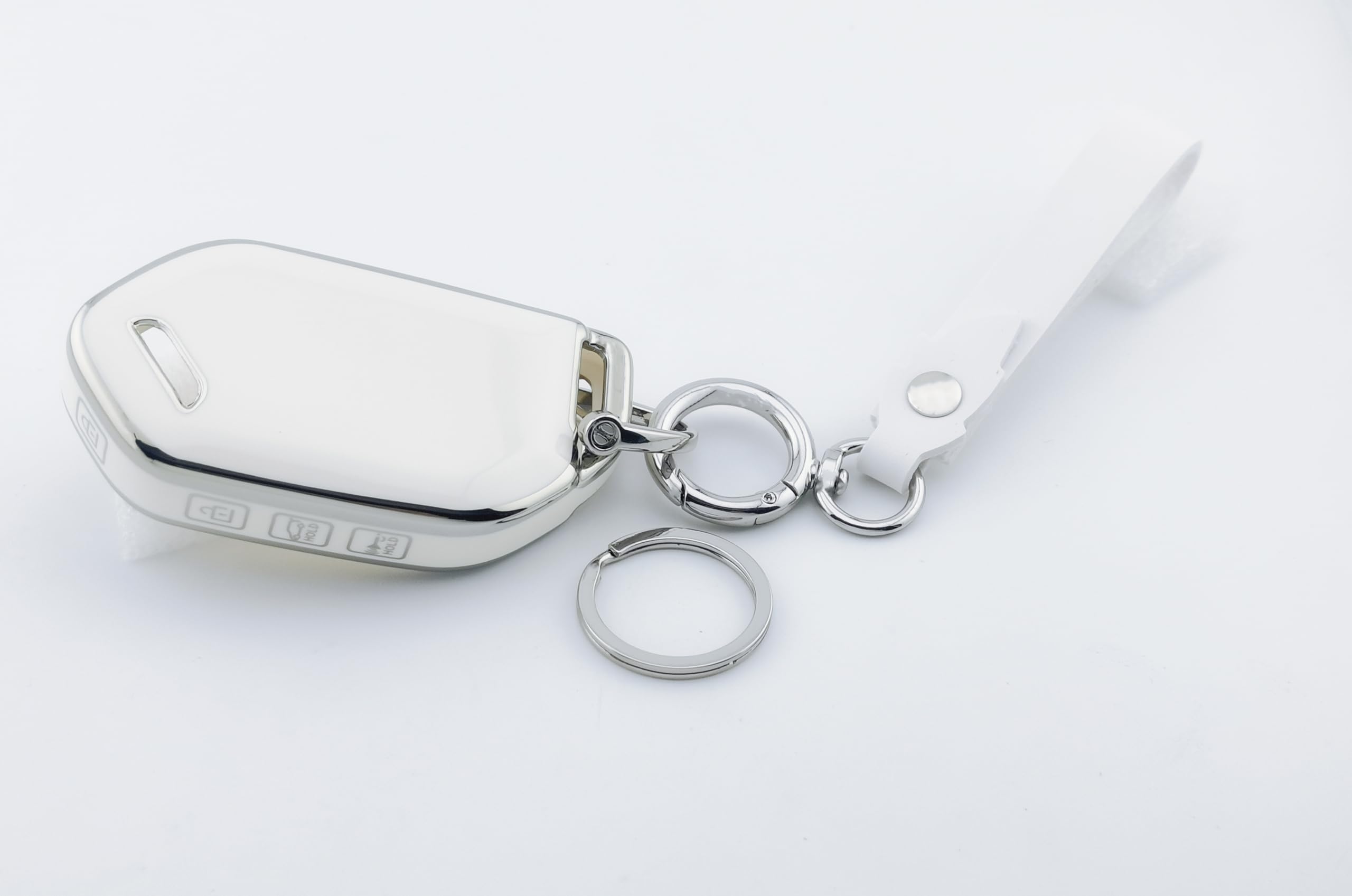 Ontto Alloy Car Key Fob Cover Fit For Kia Telluride EV9 2023 2024 Picanto Sorento Carnival KA4 Morning K5 Carens 2024 Smart Key Case Keyring Key Shell - View #8