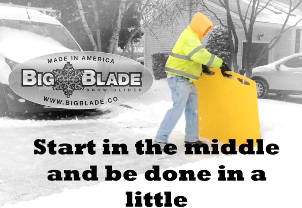 review BigBlade Lightweight Easy to Use Snow Removal and Ice Scraper Tool (48 X 40 in)