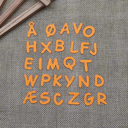 Ahomash Alphabet Cutting Dies For Card Making Metal Die Cuts, Letters Dies Embossing Stencil Capital Alphabets Dies For Scrapbooking Paper Craft Album Stamps Diy Décor #TOP1