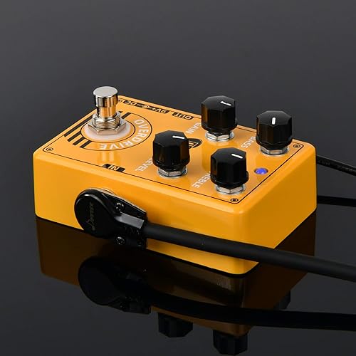 Miniatura 3 de Super Overdrive - Pedal de efectos de sobremarcha natural, tubo clásico Screamer, accesorio de procesador de sonido para guitarra y bajo