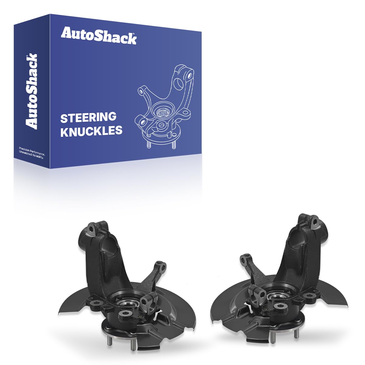 Front Passenger Steering Knuckle & Hub Bearing For Ford - View #12