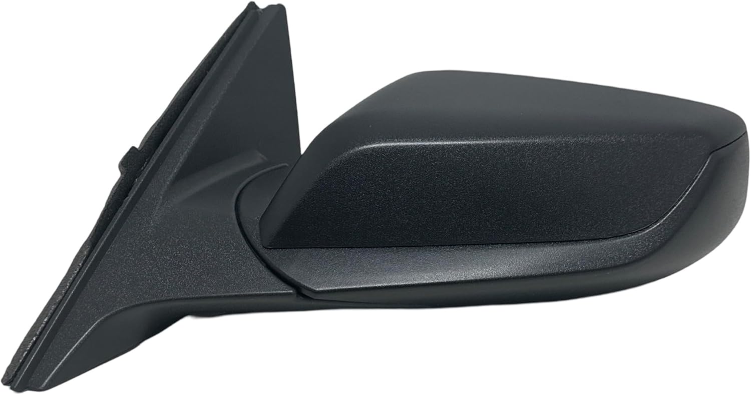 Spieg GM1320558 Driver Side Mirror for 2016-2022 Chevrolet Malibu | Left Side View Mirror Assembly with Power Adjustment Non-Heated Glass Manual Folding | Textured Black Cover 3 Pins