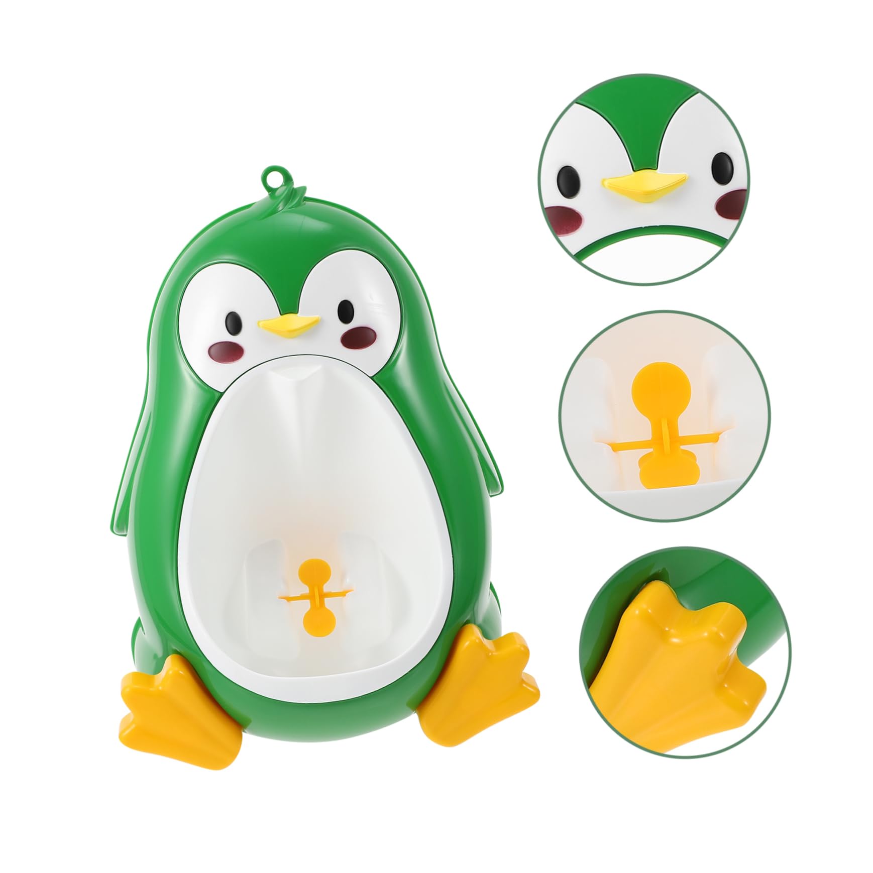 IWOWHERO Boys Pee Trainer Toddler Urinal Potty Toilet Training Boy Training Potty Compact Design for Easy Cleaning