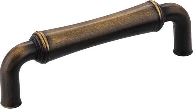 Jeffrey Alexander Bremen 2 96 mm Center-to-Center Bar Pull, Antique Brushed Satin Brass