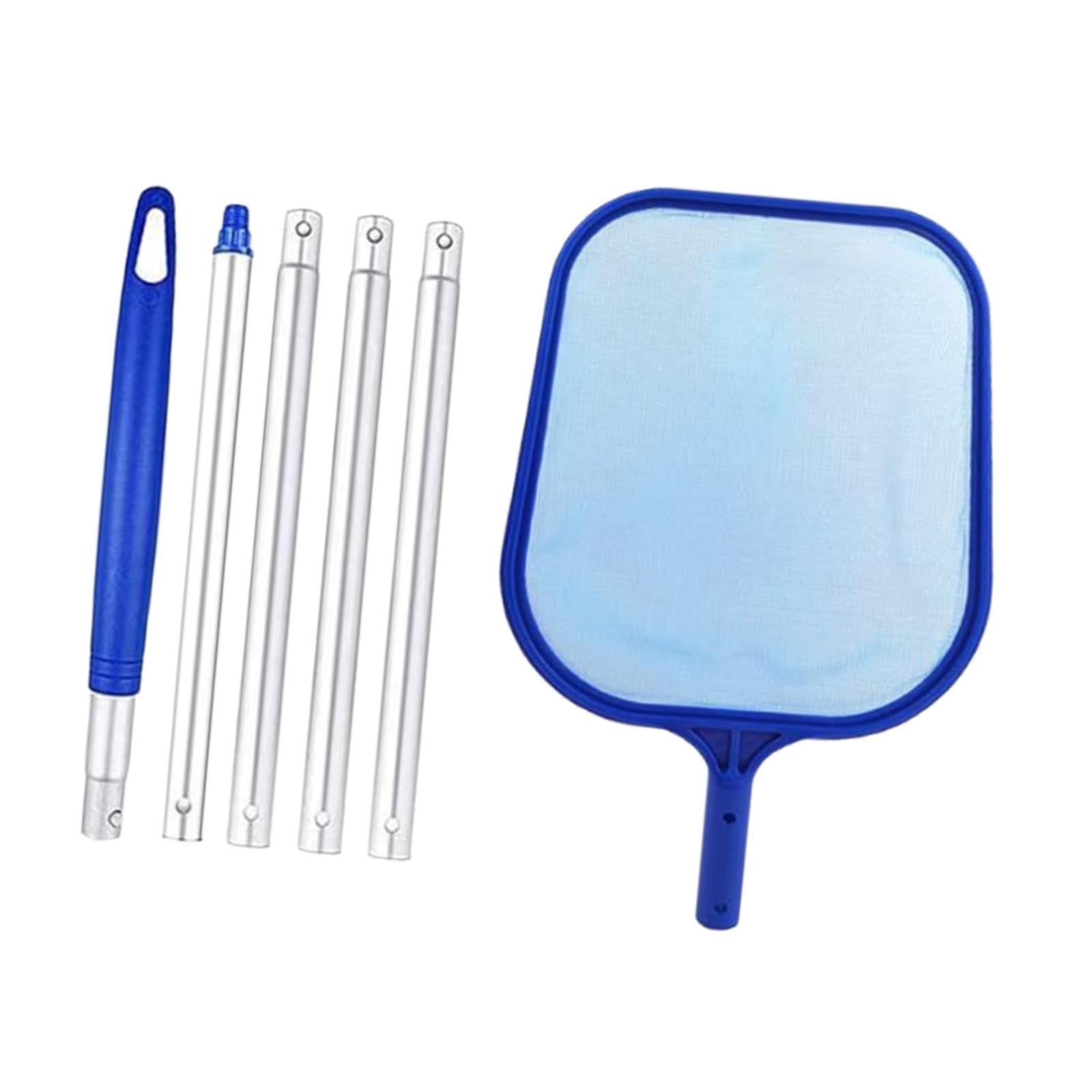 TRENDIVIBE Swimming Pool Skimmer Net Comfortable Leaf Skim Net for Pond Bathtub Hot Tub Snap-image-10